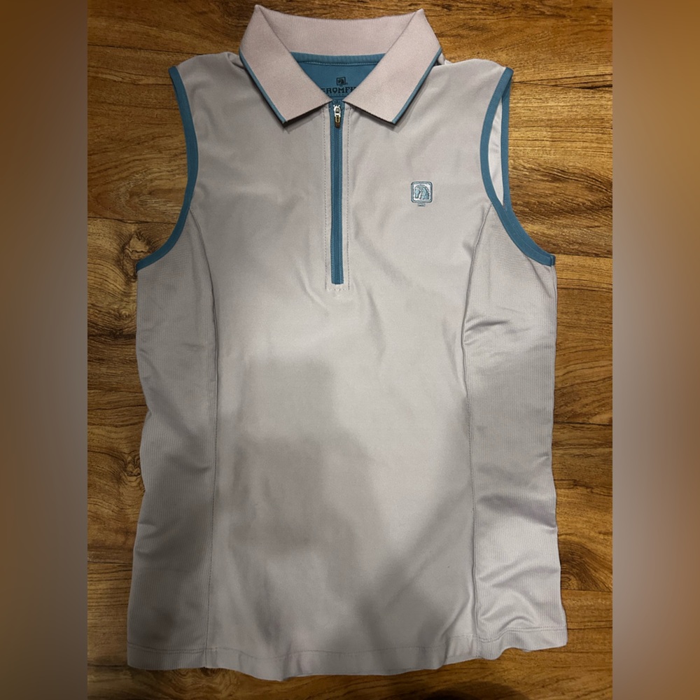 NWOT ROMFH sleeveless polo